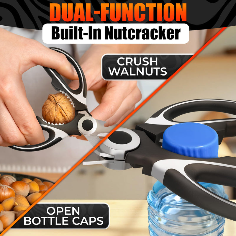 Premium 6-in-1 Multifunctional Kitchen Scissor