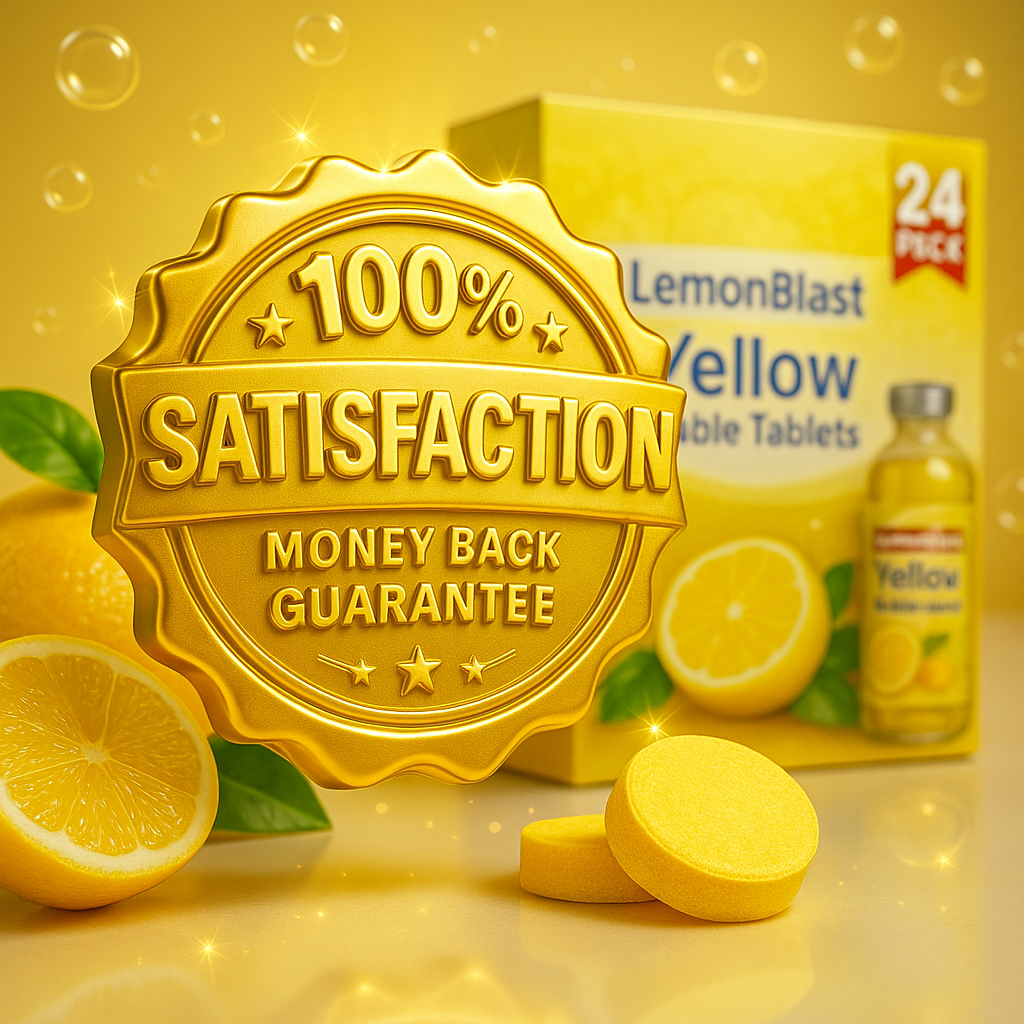 🍋 LemonBlast Deep Clean Bubble Tablets | Buy 1 Get 1 Free | 24pc